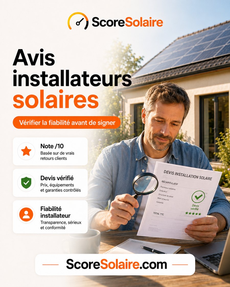 Vérifier la fiabilité d’un installateur de panneaux solaires et la qualité de son devis avant de signer