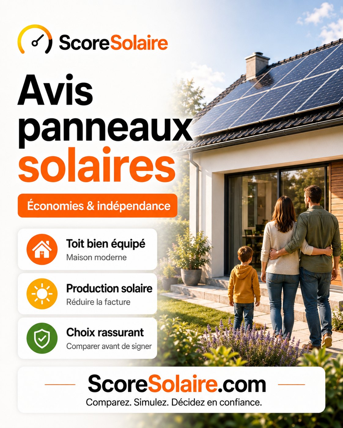 Avis sur les panneaux solaires : économies sur la facture, indépendance énergétique et valorisation du logement, à condition d’un devis au juste prix